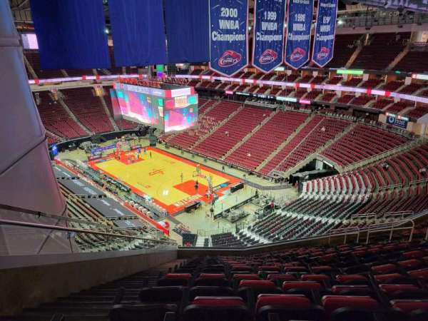 Toyota Center, section: 421, row: 16, seat: 15