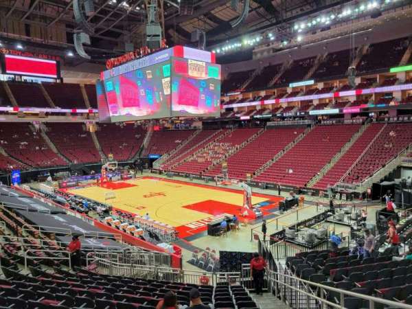 Toyota Center, section: 116, row: 22, seat: 2