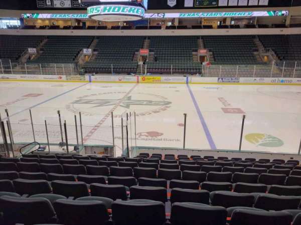 H-E-B Center at Cedar Park, section: 106, row: L, seat: 10