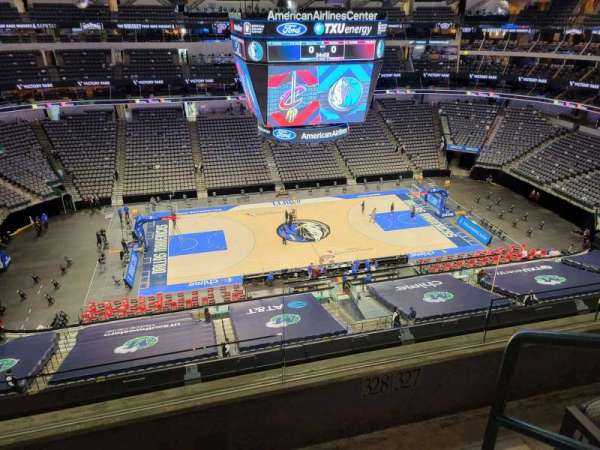 American Airlines Center, section: 328, row: c, seat: 1
