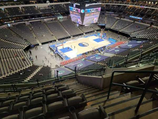 American Airlines Center, section: 330, row: m, seat: 9