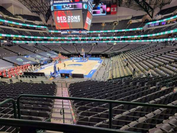 American Airlines Center, section: 111, row: Y, seat: 8