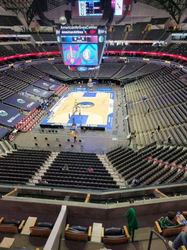 American Airlines Center, section: 317, row: A, seat: 10