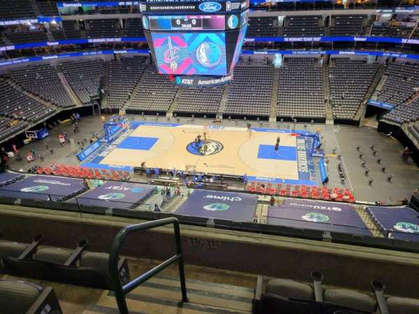 American Airlines Center, section: 325, row: D, seat: 1