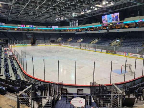 Credit Union of Texas Event Center, section: 101, row: L, seat: 6