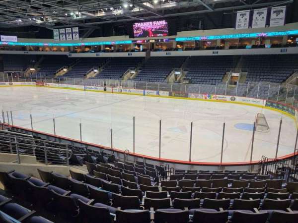 Credit Union of Texas Event Center, section: 102, row: N, seat: 10