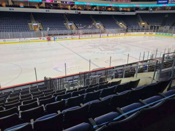 Credit Union of Texas Event Center, section: 117, row: N, seat: 10