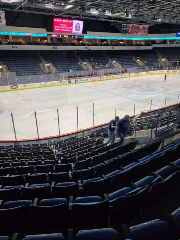 Credit Union of Texas Event Center, section: 118, row: Q, seat: 13