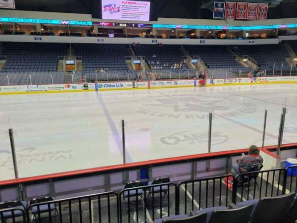 Credit Union of Texas Event Center, section: 116, row: G, seat: 3