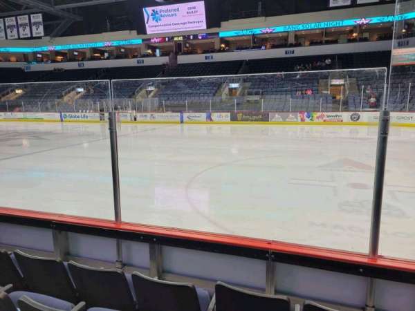 Credit Union of Texas Event Center, section: 103, row: D, seat: 3