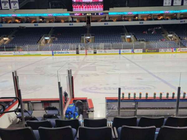 Credit Union of Texas Event Center, section: 104, row: G, seat: 14