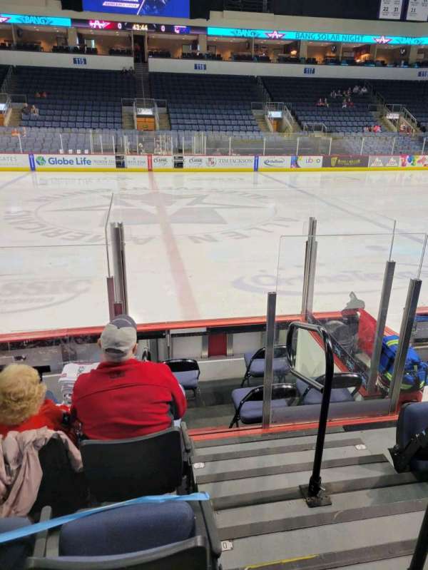 Credit Union of Texas Event Center, section: 105, row: E, seat: 1