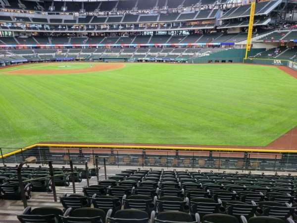 Globe Life Field, section: 133, row: 11, seat: 4