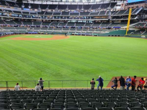 Globe Life Field, section: 131, row: 12, seat: 12