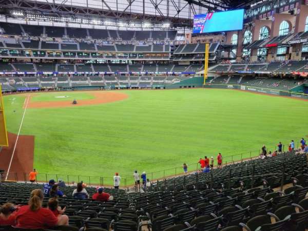 Globe Life Field, section: 128, row: 20, seat: 12