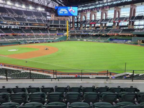 Globe Life Field, section: 124, row: 6, seat: 17