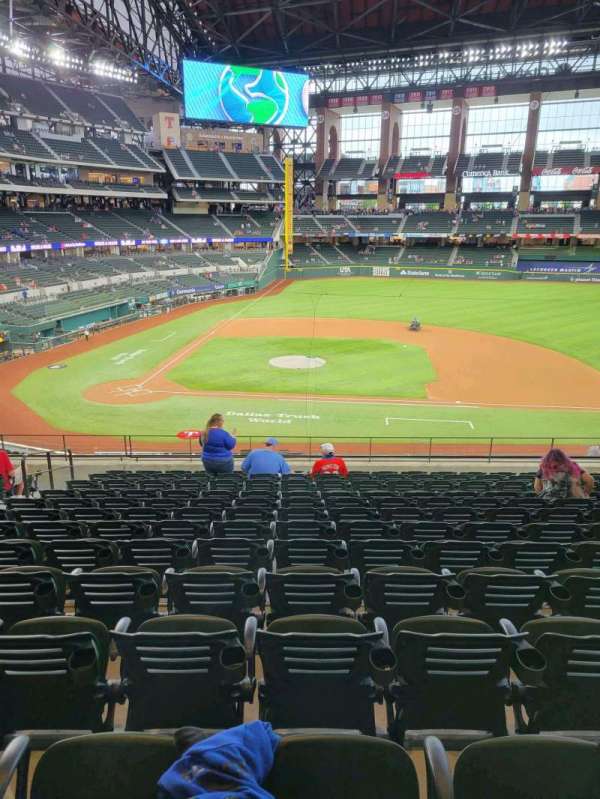 Globe Life Field, section: 119, row: 13, seat: 7