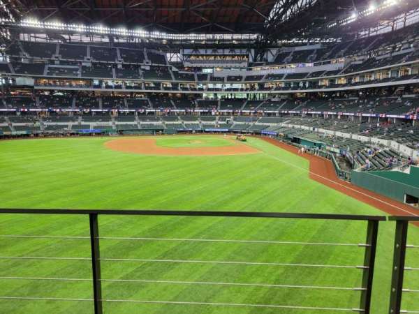 Globe Life Field, section: 139, row: 2, seat: 23