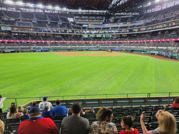 Globe Life Field, section: 29, row: 9, seat: 9