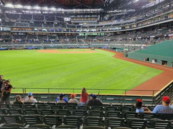Globe Life Field, section: 31, row: 8, seat: 8