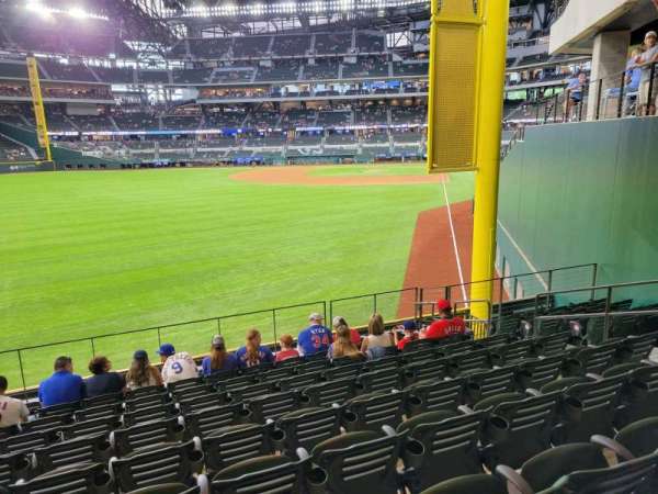 Globe Life Field, section: 33, row: 10, seat: 10