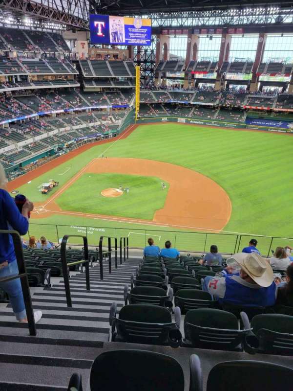 Globe Life Field, section: 224, row: 11, seat: 1