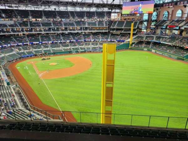 Globe Life Field, section: 231, row: 9, seat: 9