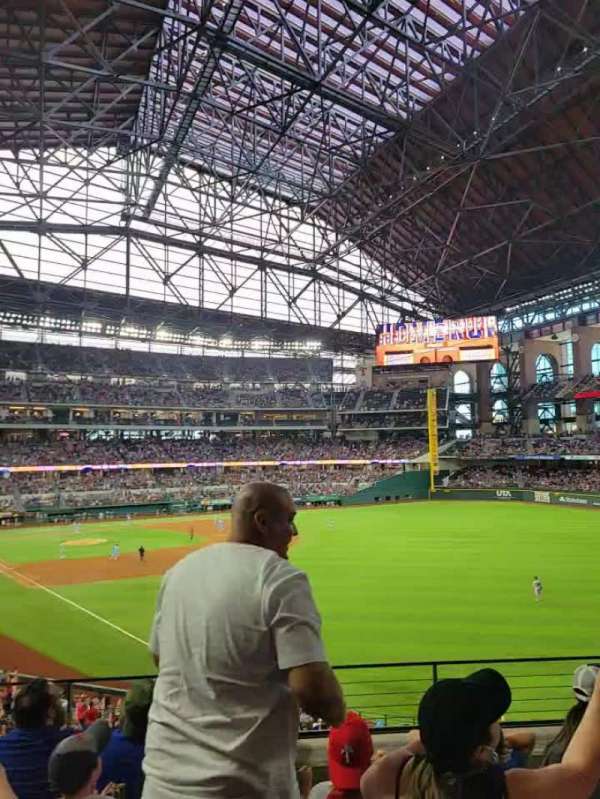 Globe Life Field, section: 126, row: 5, seat: 14
