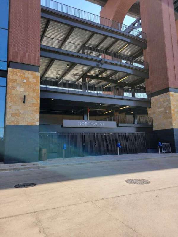 Globe Life Field, section: northwest entry