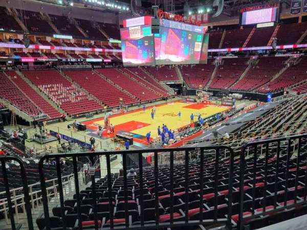 Toyota Center, section: 124, row: wc, seat: 20