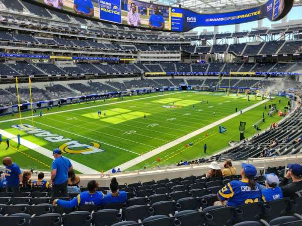 SoFi Stadium, section: 238, row: 10, seat: 10