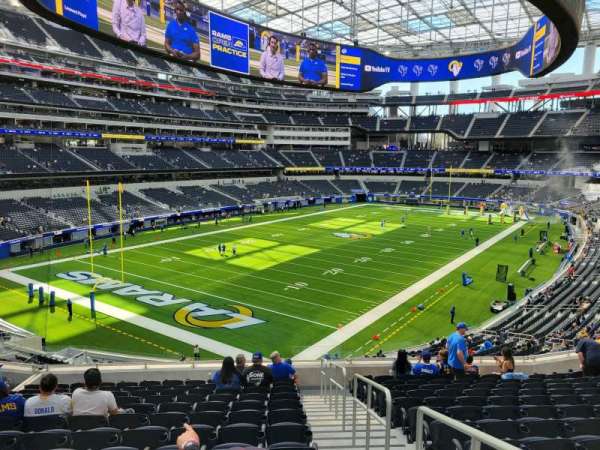SoFi Stadium, section: 237, row: 13, seat: 1
