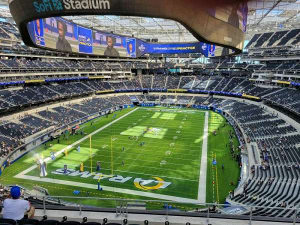 SoFi Stadium, section: 311, row: 14, seat: 11