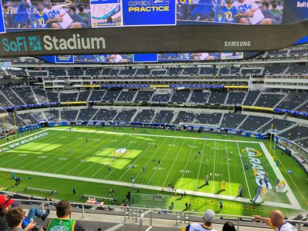 SoFi Stadium, section: 353, row: 6, seat: 12