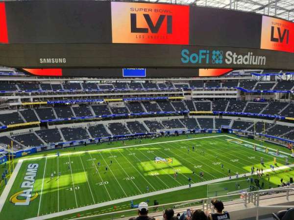 SoFi Stadium, section: 346, row: 6, seat: 6