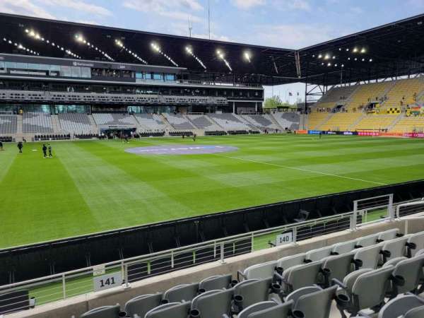 ScottsMiracle-Gro Field, section: 141, row: 10, seat: 5