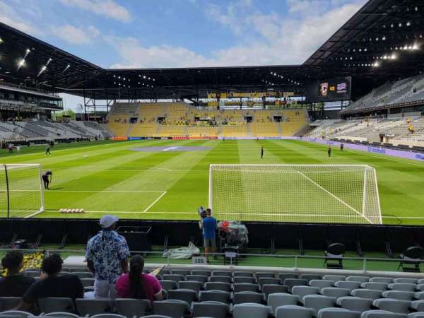 ScottsMiracle-Gro Field, section: 105, row: 10, seat: 10