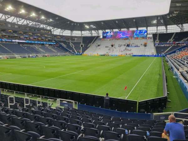 TQL Stadium, section: 125, row: 11, seat: 11