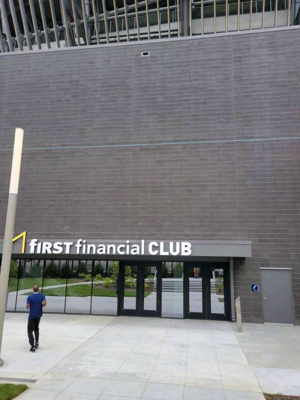 TQL Stadium, section: First Financial Club Gate