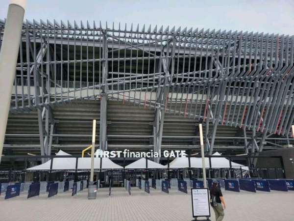 TQL Stadium, section: first financial Gate