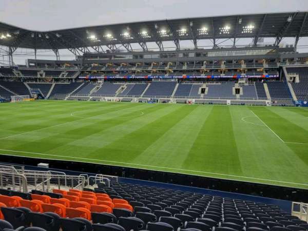 TQL Stadium, section: e2, row: 17, seat: 7