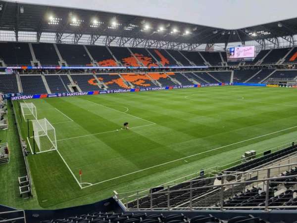 TQL Stadium, section: 103, row: 14, seat: 7