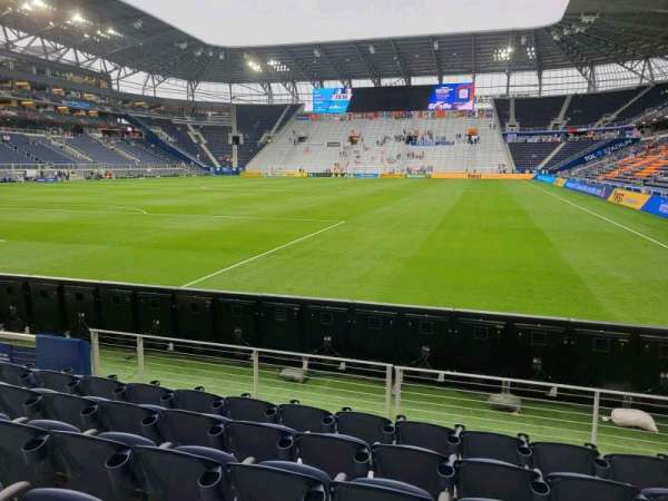 TQL Stadium, section: 126, row: 6, seat: 6