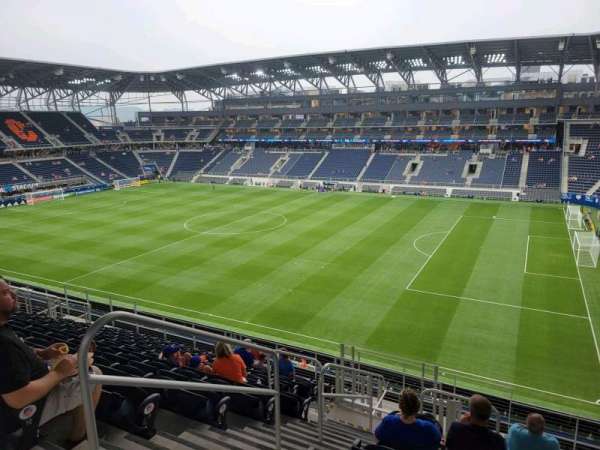 TQL Stadium, section: 214, row: 12, seat: 26