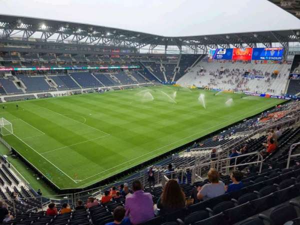 TQL Stadium, section: 223, row: 13, seat: 13