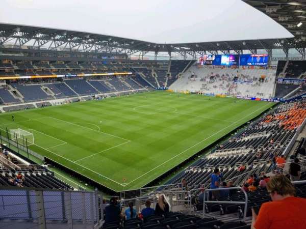 TQL Stadium, section: 224, row: 15, seat: 5