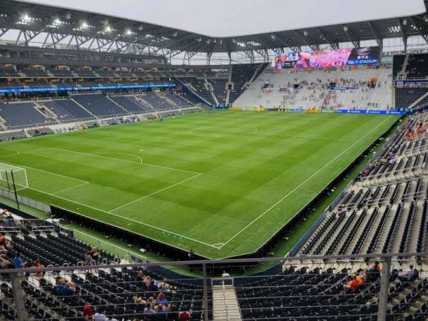 TQL Stadium, section: 224, row: 3, seat: 9