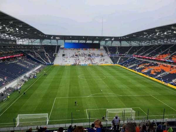 TQL Stadium, section: 229, row: 16, seat: 10