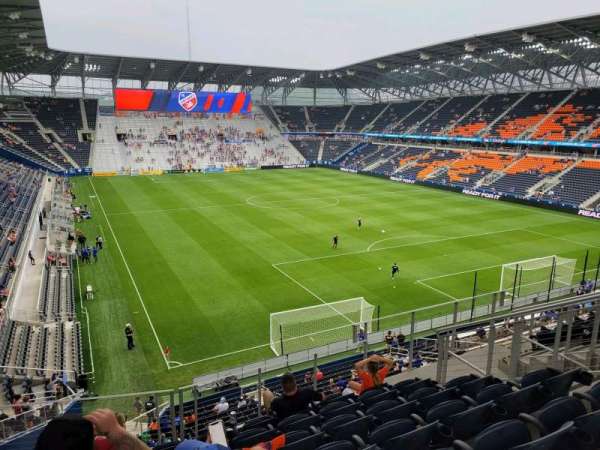 TQL Stadium, section: 231, row: 7, seat: 10