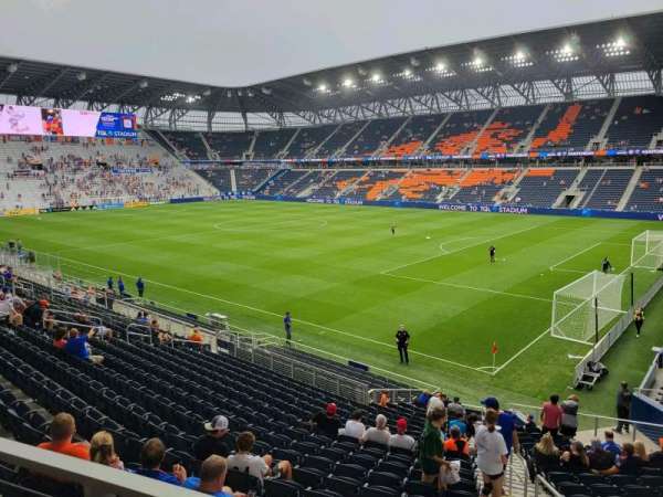 TQL Stadium, section: 133, row: ADA, seat: 1